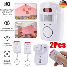 2×Alarmanlagen PIR Alarmsystem Wohnwagen Wohnmobil Caravan Alarm Bewegungsmelder