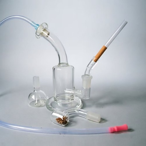 Schwere glasbong 14mm bowl - glasbong,,