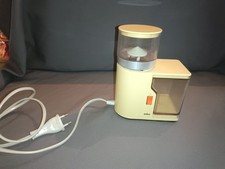 Braun KAFFEEMÜHLE / Mokka-Mühle KMM1  Design Reinhold Weiß ca. 1965 , Beige