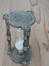 Eieruhr  Sanduhr  Metall  rund