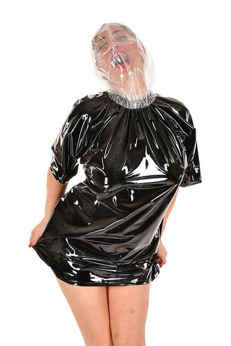 Masken hemd shirt pvc kurzarm - hemd,