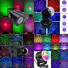 LED-Projektor Bühne Laserlicht Sound aktiviert RGB Party KTV Club DJ Disco Lampe
