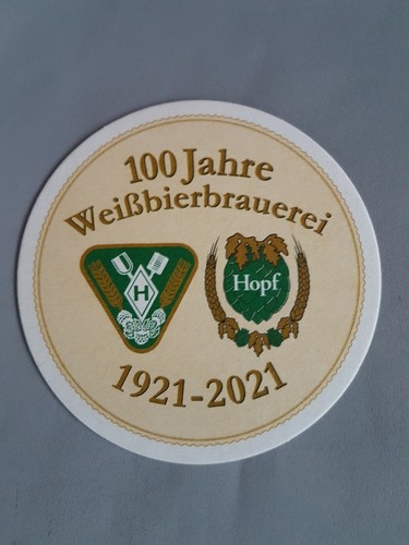 Bierdeckel brauerei hopf - bierdeckel,