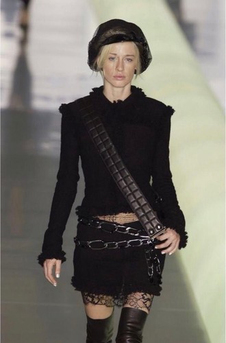 Chanel bouclé kostüm runway - bouclé,