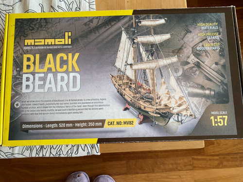 Modellschiff black beard von - modellschiff,