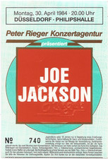 Joe Jackson  In Concert 1984