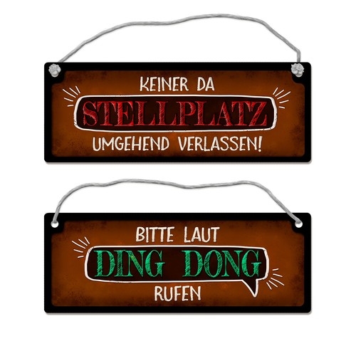 Ding dong rufen - rufen, oder