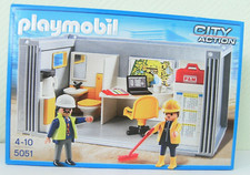 Playmobil City Action Baucontainer 5051 Neu & OVP Baustelle Container