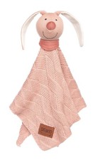 Sigikid Strick-Schnuffeltuch Hase rosa, Art-Nr. 39604, ca. 40 cm Neu!!