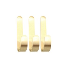 Wandhaken messing - wandhaken,