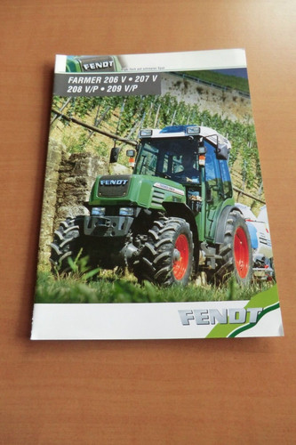 Prospekt fendt farmer 206v - prospekt,