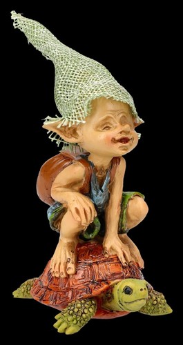 Pixie kobold figur - pixie, auf