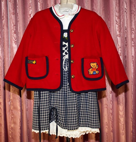 Trachten kleid jacke bluse - kleid,