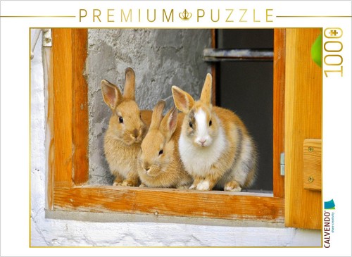 Calvendo puzzle drei kaninchen - calvendo,