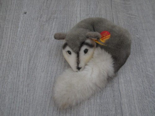 Steiff husky stofftier liegend - steiff,