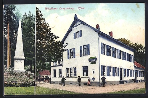 Ansichtskarte langenberg - ansichtskarte,
