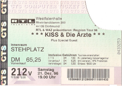Kiss die ärzte in - &,