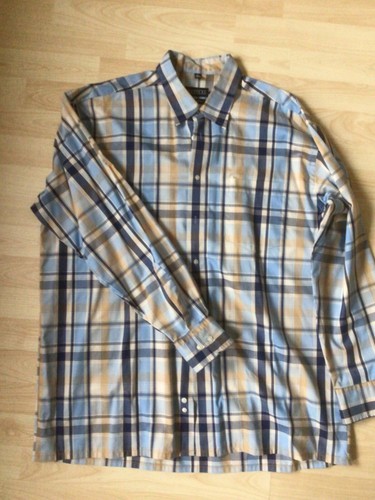 Blau beige weiß kariertes - blau/beige/weiß,