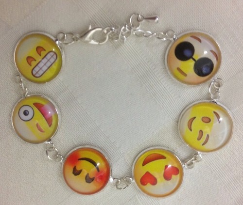Versilbertes emoji - 6,