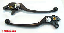 1 Paar Bremshebel Kupplungshebel Suzuki SV1000 SV 1000 S Bj. 2003-2010 schwarz