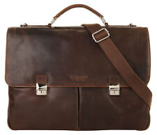 bugatti Aktentasche ROMANO echt Leder - NEU - Herren, Damen