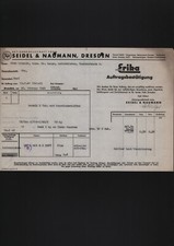 DRESDEN, Brief 1940, Aktiengesellschaft vorm. Seidel & Naumann AG