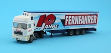 AWM MAN Kühlkoffer-Sattelzug 10 Jahre Fernfahrer Truck-Magazin 1:87 H0