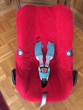 Sommerbezug Schonbezug Frottee für Maxi-cosi Pebble, Plus, Pro + Rock NEU rot