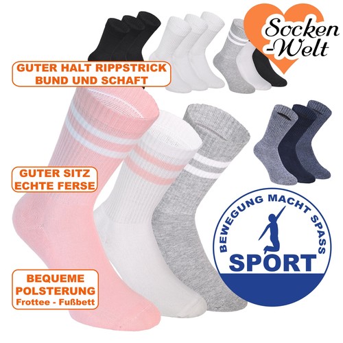 Apollo crew tennis - crew, sportsocken