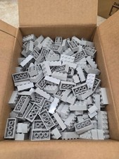 LEGO® 3001 Grundbausteine 2x4 Standard Steine Basic Neu | GRAU / LBG - 500 Stück