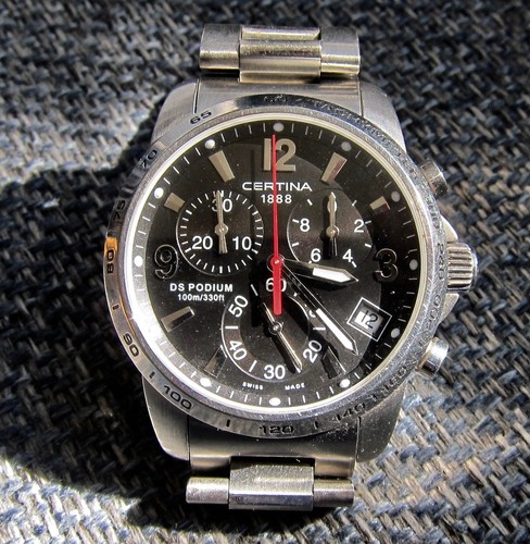 Certina podium chronograph - podium,