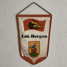 Lokomotive Bergen Wimpel DDR Reichsbahn 