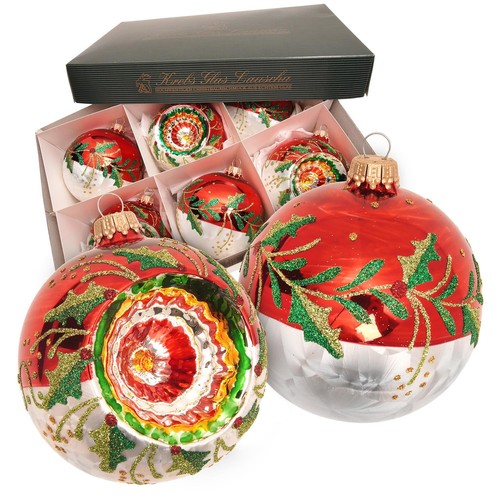 6er set christbaumkugel - 6er,