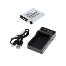 Akku und USB Ladegerät für Canon PowerShot A3500 IS A4000 IS  SX400 IS  SX410 IS
