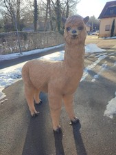 Alpaka Lama XXL lebensgross
