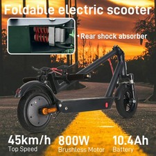 Gebraucht 500W E-Scooter:20 km/h, 15 Ah, Doppelfederung + APP (ABE-frei, robust)