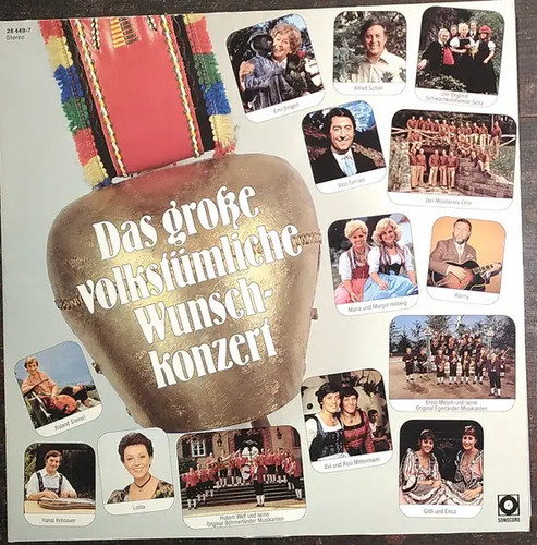 2xlp ernst mosch - mosch, und