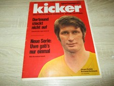 Kicker 10.4.1972 32/72 Jürgen Schütz Borussia Dortmund