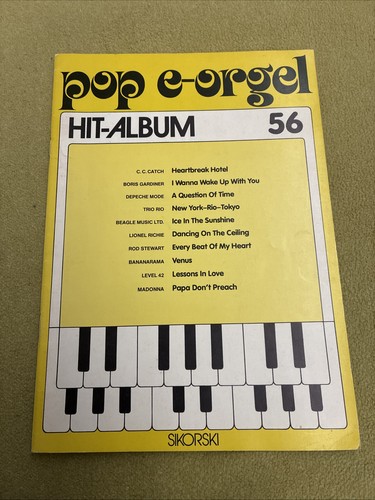 Pop orgel hit album sehr - hit, 56