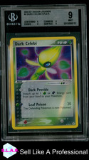 DARK CELEBI POKEMON NINTENDO #4 2004 EX HIDDEN LEGENDS FOIL ENG BECKETT 9