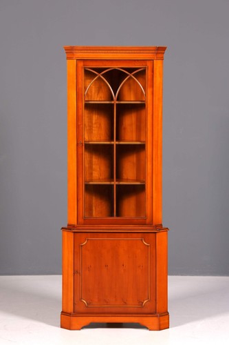 Englische eckvitrine antik 60s - englische,