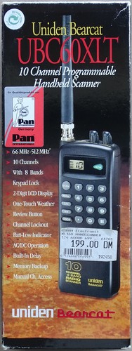 Handfunkscanner uniden bearcat - uniden,