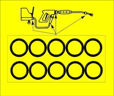 10x O-Ring Dichtung Set für