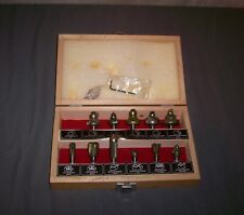 Oberfräskopf - Set  WV , Oberfräse Werkstatt - Tischlerwerkzeuge in Box , Neu !