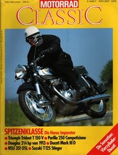 Zeitschrift Motorrad Classic #2 1993 Triumph Trident NSU 351 Douglas Parilla
