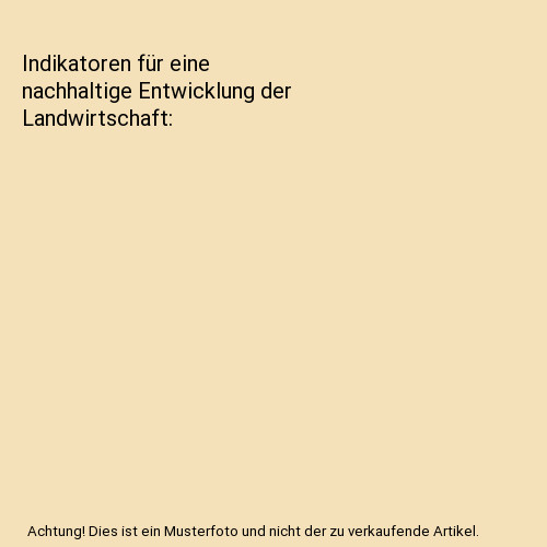 Indikatoren für eine