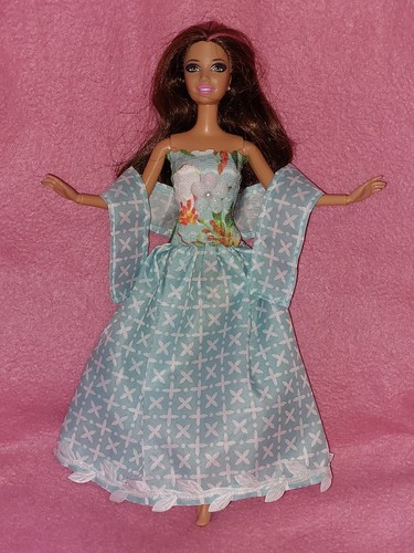 Barbie kleid sommer fahion - barbie,