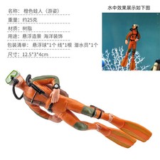 Aquarium Deko Taucher Figur