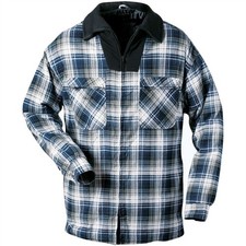 Thermohemd INUVIK mit Reißverschluss Holzfällerhemd Hemd gefüttert Größe S - 4XL