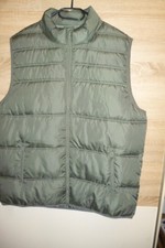 Herrensteppweste von INFINITY , sehr leicht, wattiert, Olivgrün Gr.XXL, Reißvers